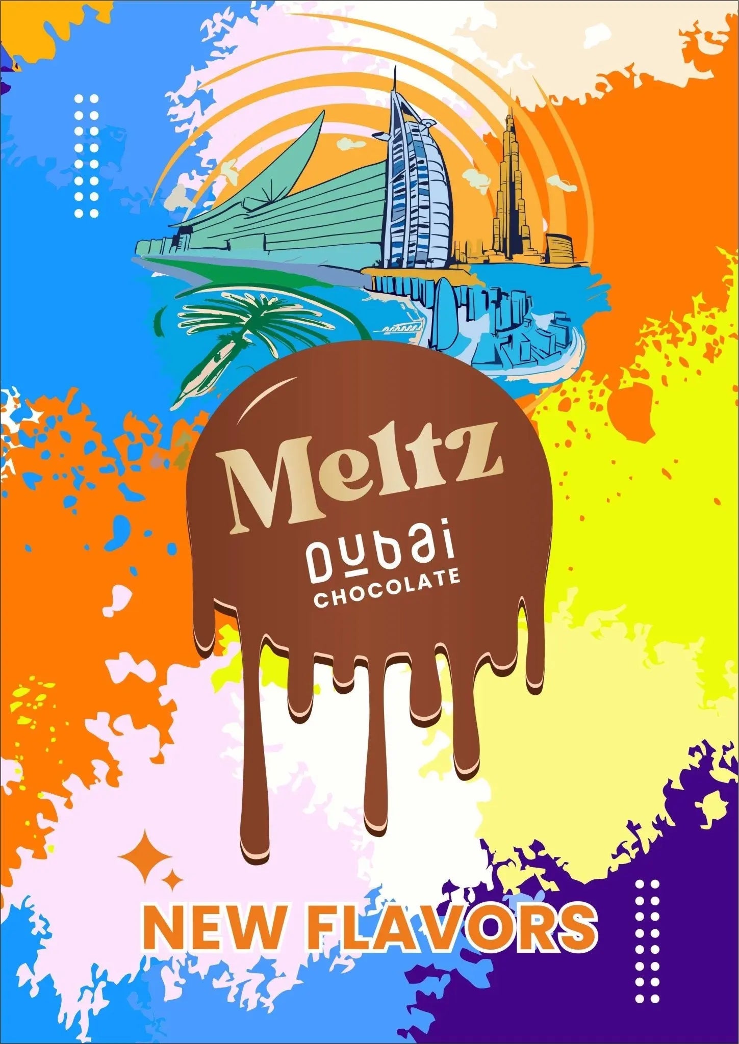 Meltz Dubai Knafeh Chocolate - 192G Vape Wholesale Supplies